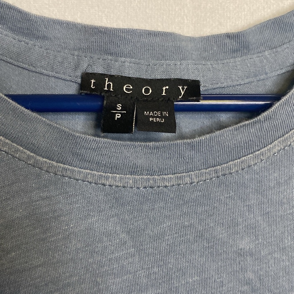 Theory blue tank top - Picture 4 of 5